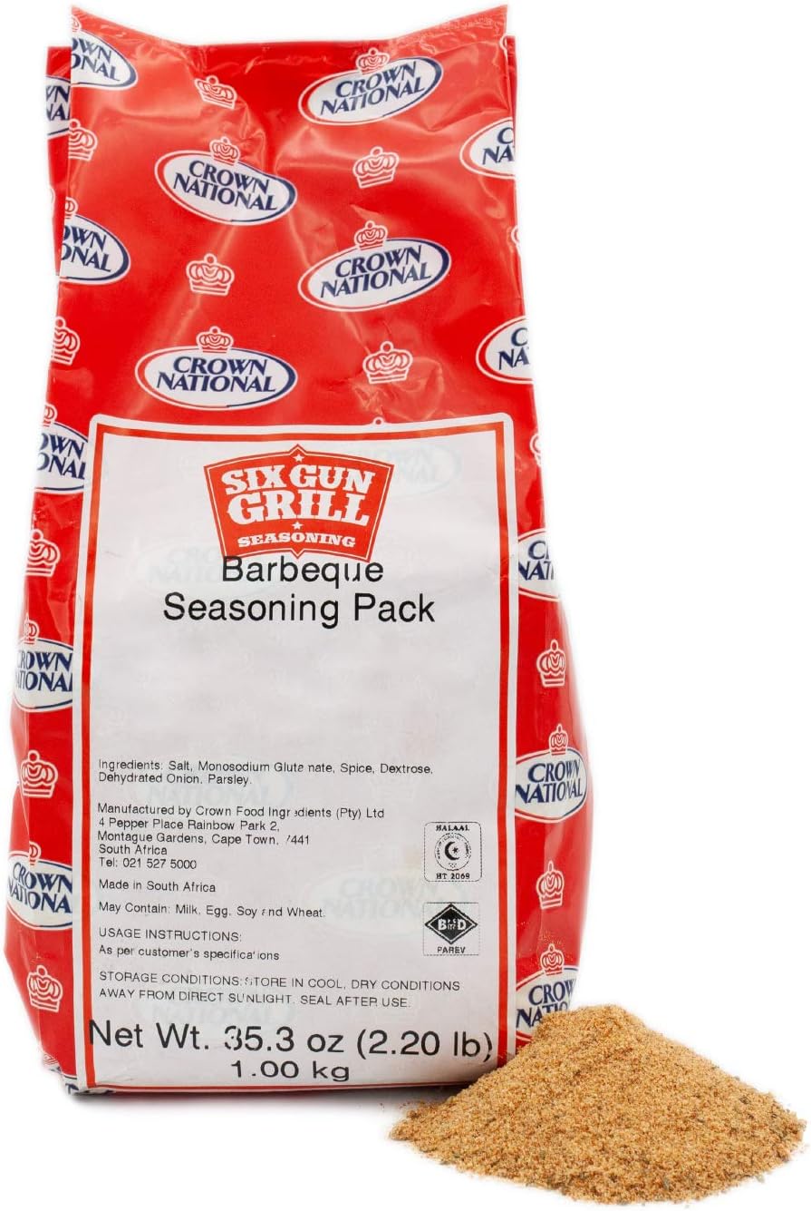 Six Gun Grill Barbecue Seasoning Pack 2.2 lbs (1kg)