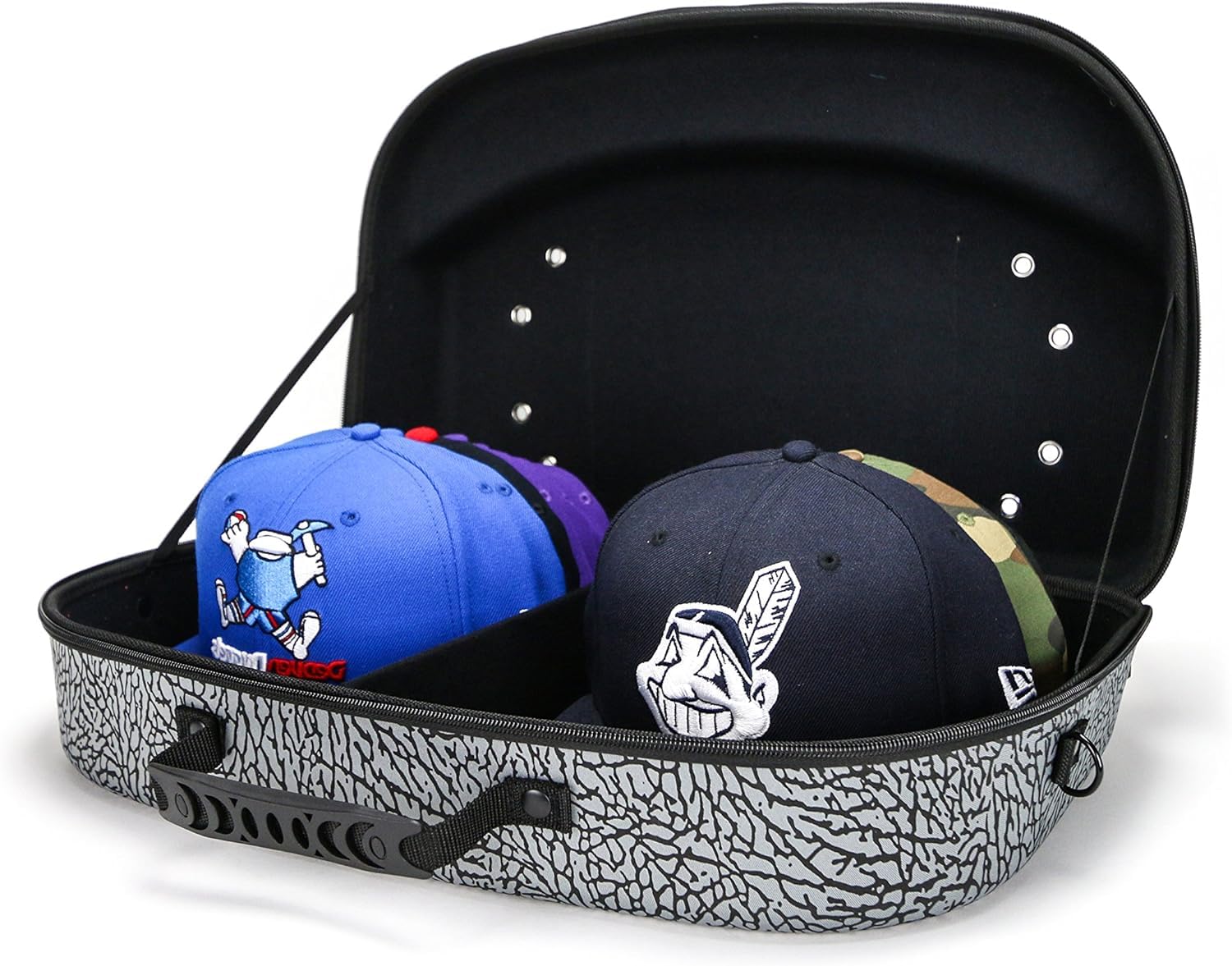 Homiegear HG Travel VIP Carrier Case, Multi Use up to 14 Hats