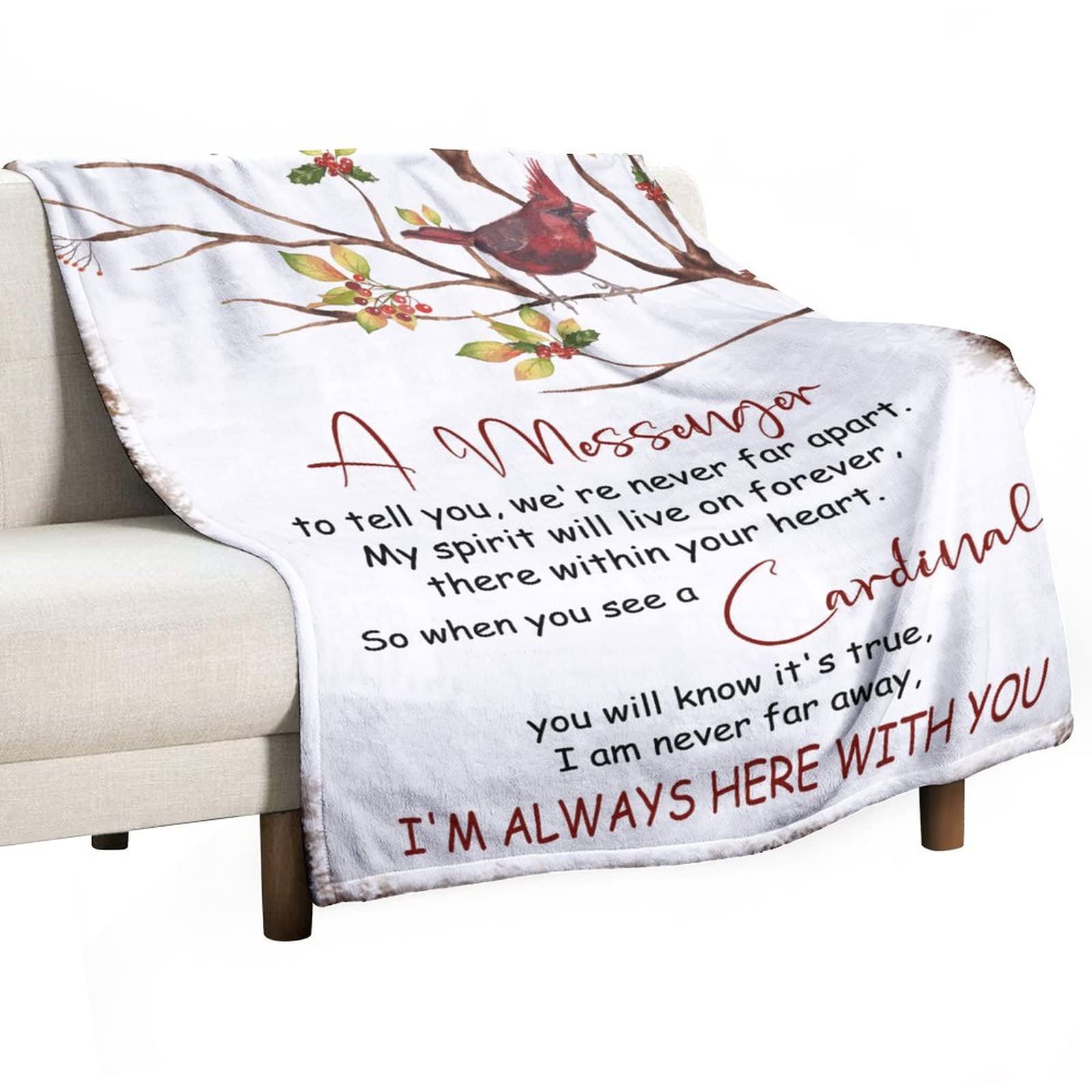 Couverture cardinal couvertures en flanelle double face ultra chaude et douce