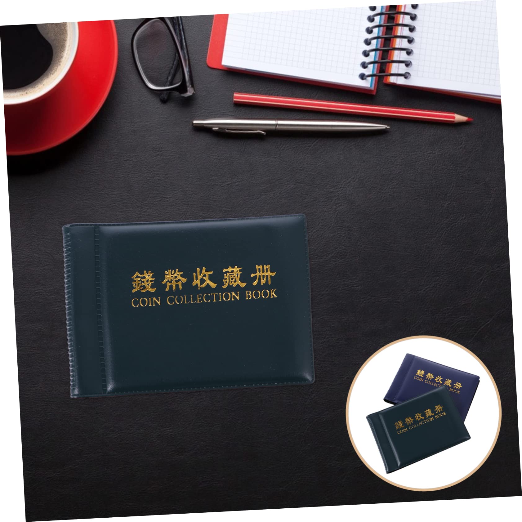 MAGICLULU 6pezzi Album Per Collezione Monete Da Paginper Monete e Medaglie Raccoglitore Pratico e Elegante Per Collezionisti e Appassionati Di Numismatica