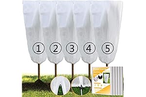 Christmas Tree Pole Cover - Upgraded Plant Freeze Protection Covers