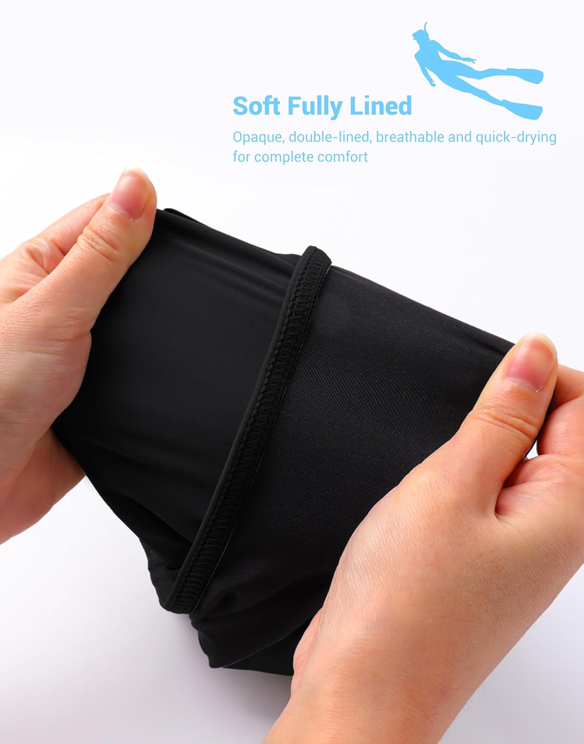 G Gradual Women's High Waisted Bikini Bottoms Tummy Control Swim Bottom Full Coverage Bathing Suit Swimsuit Bottoms for Women - Image 5