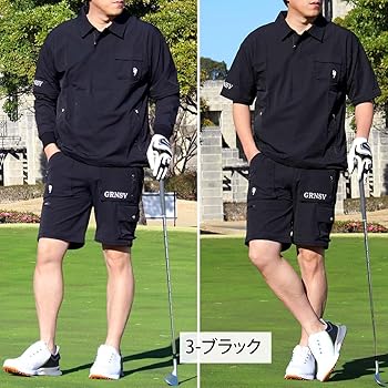 Malbon 上下セット メンズゴルフ 夏快適ウェア 美品✨ MALBON メンズ ゴルフウェア 上下セット 夏新作 速乾 Amazon.co