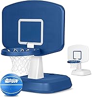 Vista 7 de GoSports Splash Hoop Clásico - Juego de Baloncesto para Piscina de Natación - Blanco