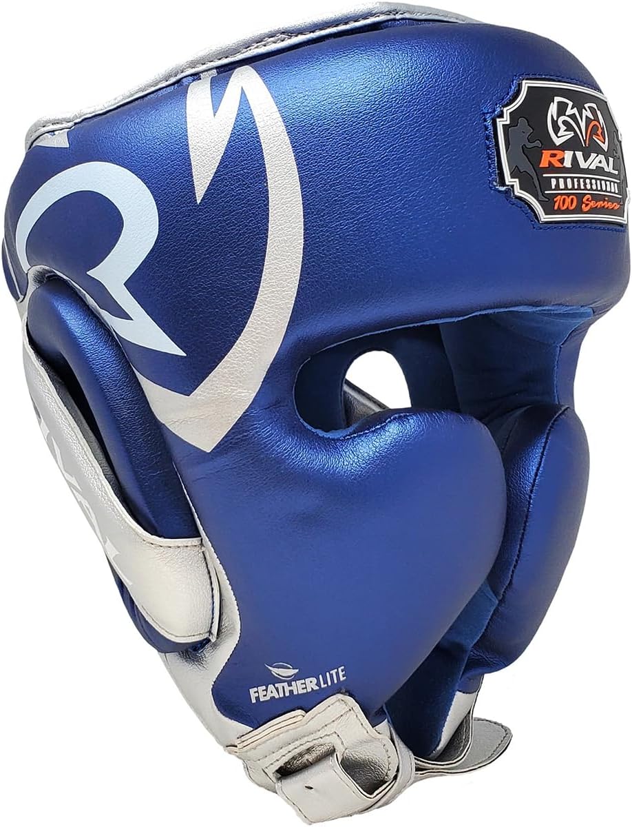 RIVAL Boxing RHG100 Professional Headgear - Lightweight Construction with Wide, Lateral Eye Opening for Maximum Visibility