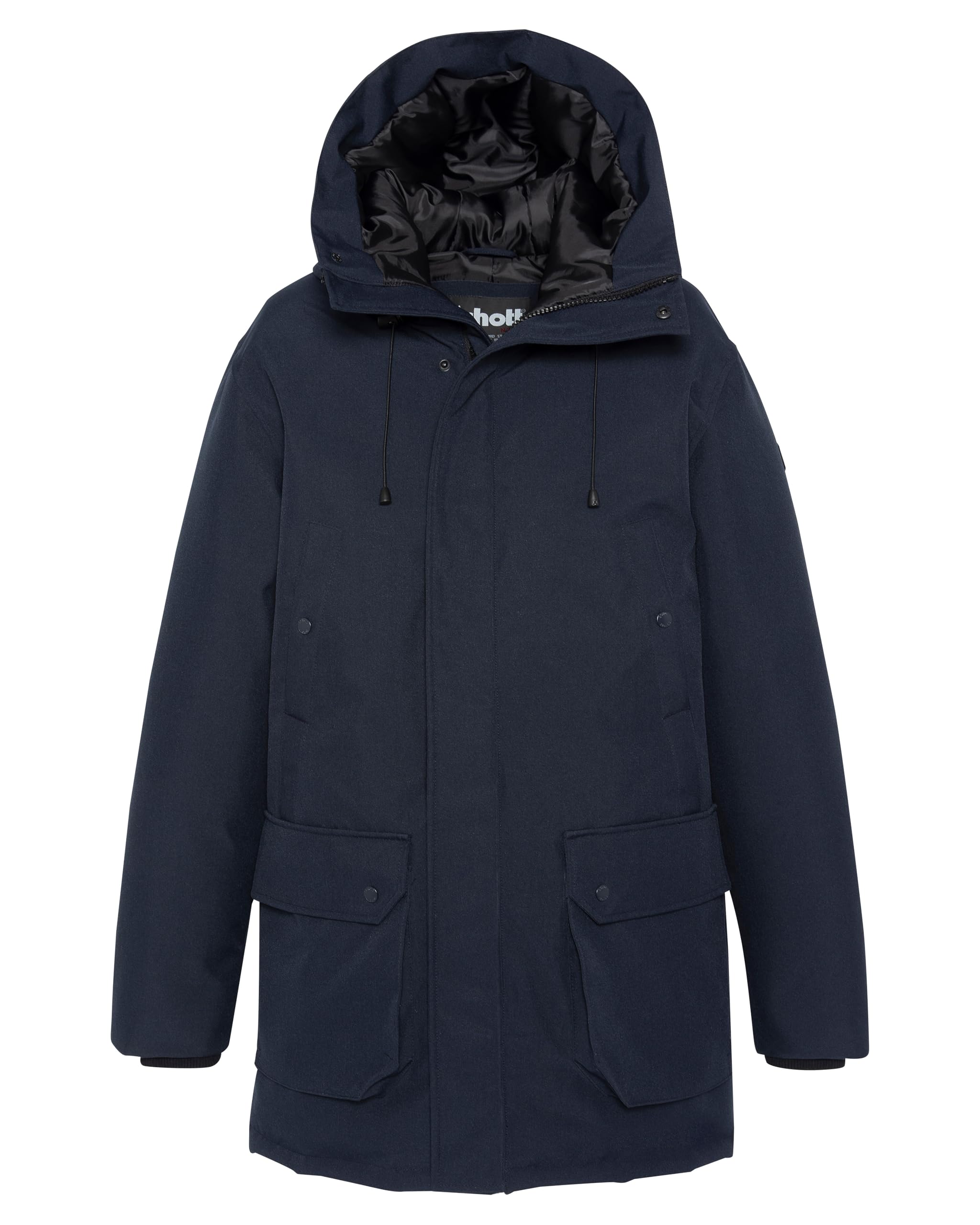 Schott Nyc Elder Giacca, Navy, M Uomo-image