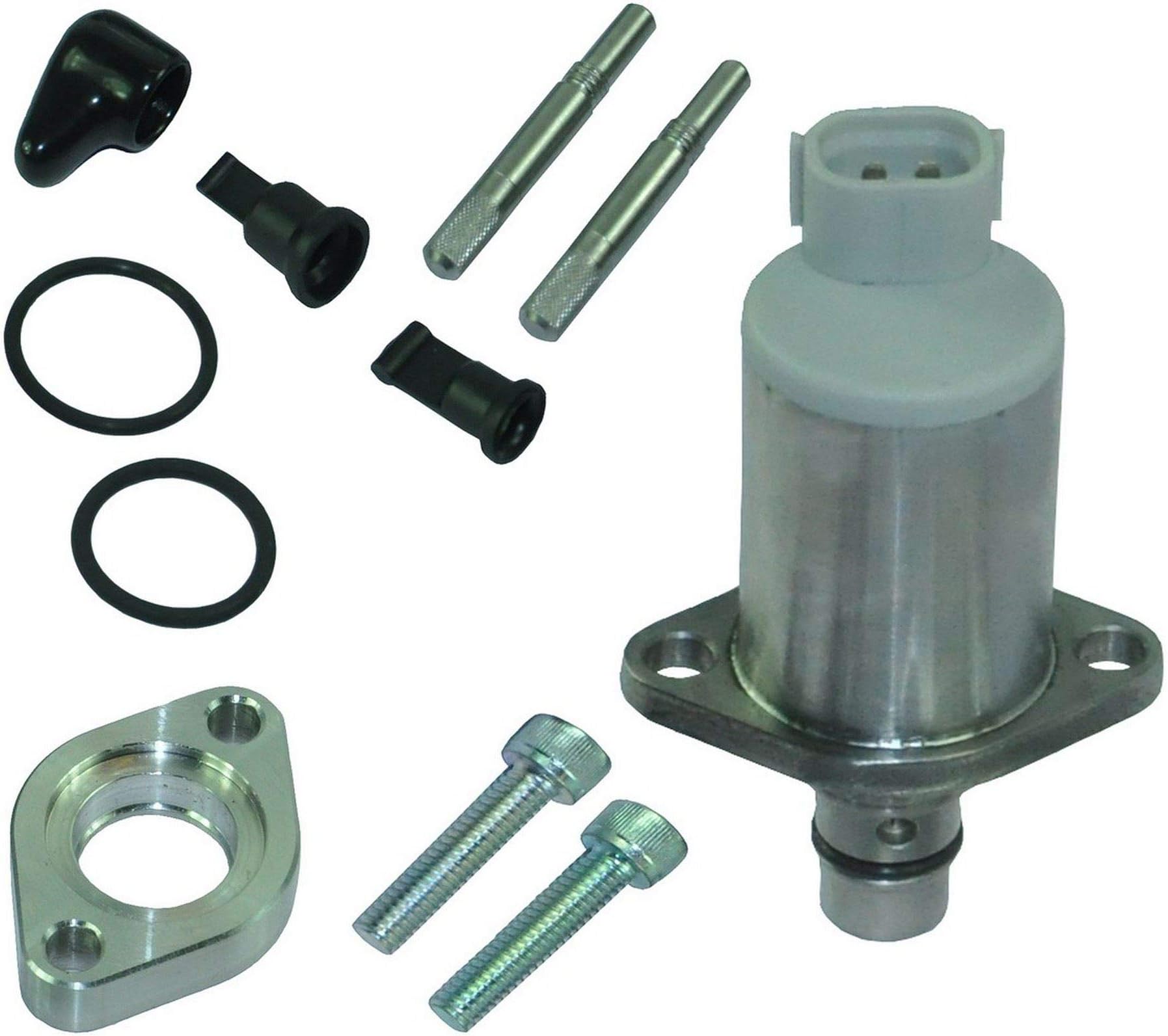 D2P Fuel Pump Regulator Suction Control Valve Compatible with 1999-2010 Nissan Almera, Cabstar, Mazda 6 2.0 Replaces 16700AW403