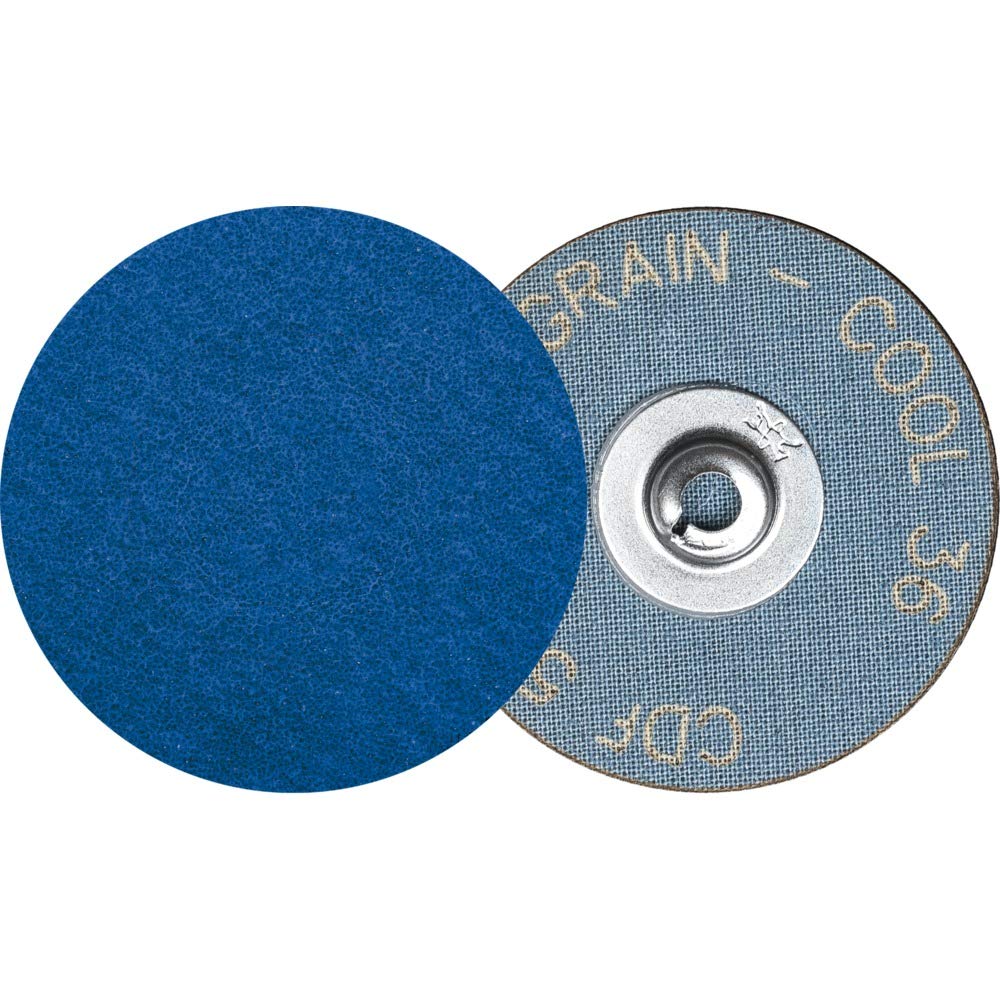 Disque abrasif PFERD 36 anti surchauffe pour éliminer les soudures dures