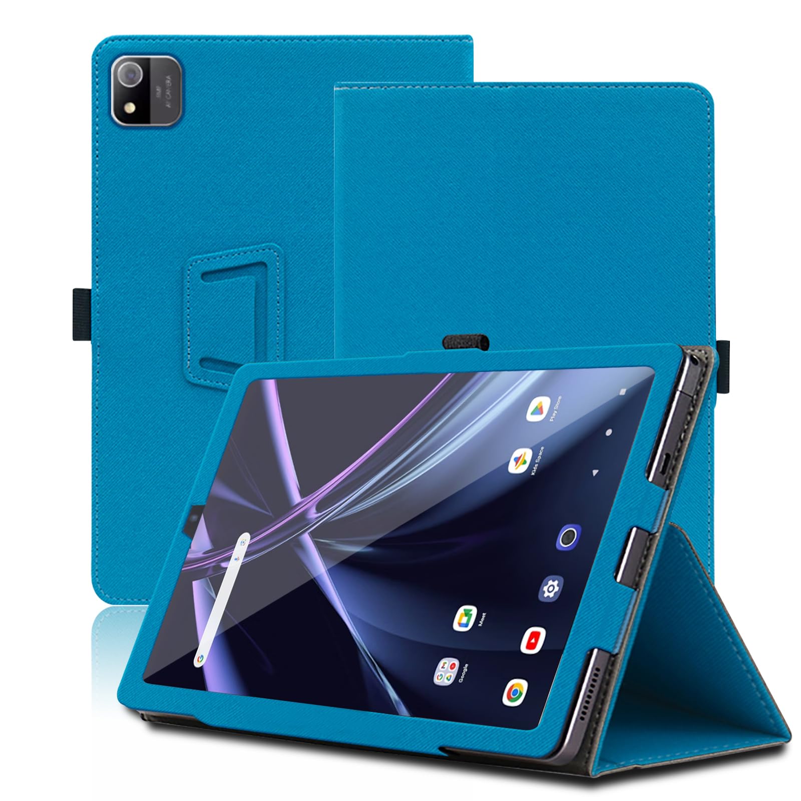 MAMA MOUTH Cover per Acer Iconia Tab P11 Custodia,Slim girevole Smart 360 gradi di rotazione Case Cover Custodia Protettiva per Acer Iconia Tab P11 11 Pollici Tablet,Viola