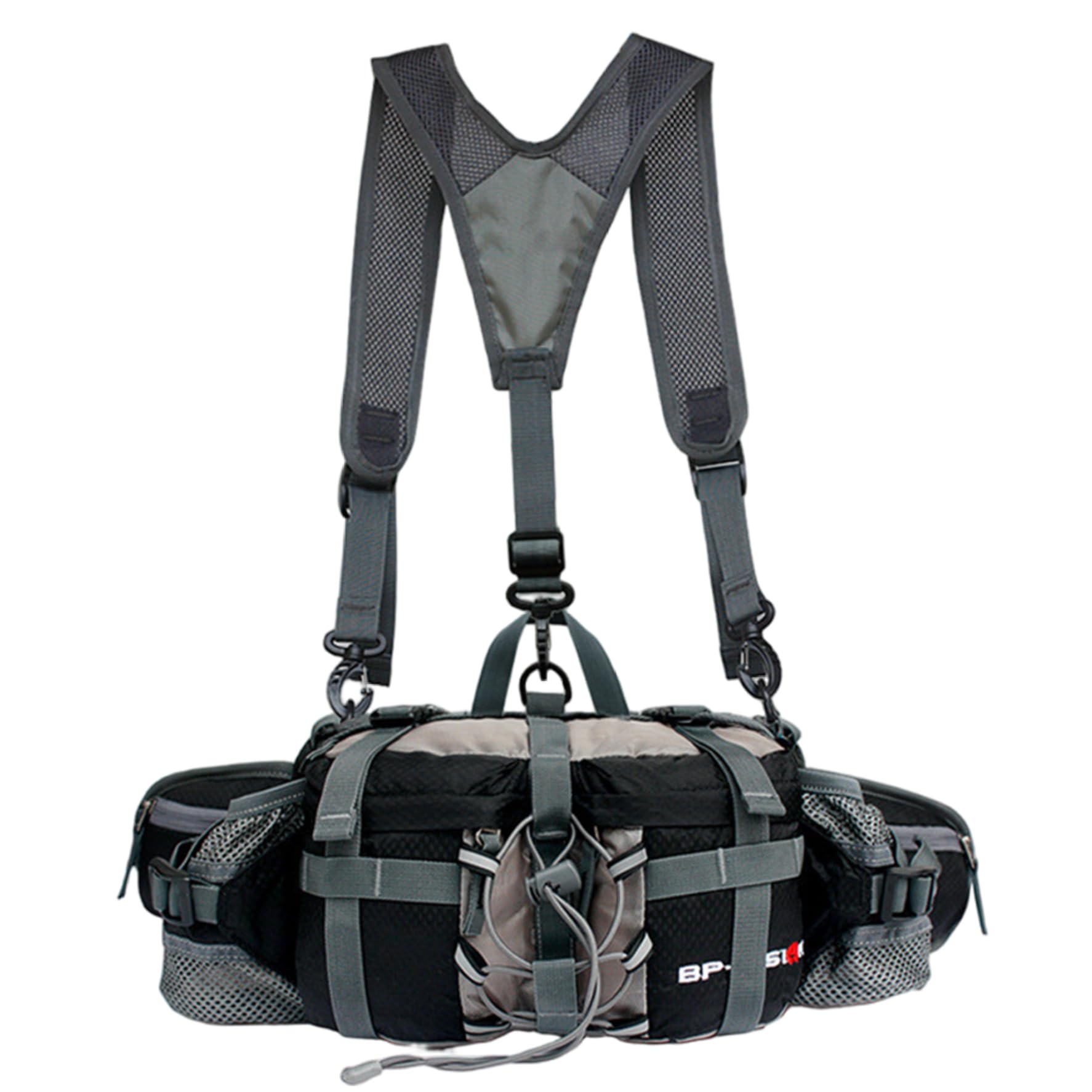 Riñonera Impermeable para Senderismo, riñonera con Soporte para Botella de Agua para Correr y Actividades al Aire Libre
