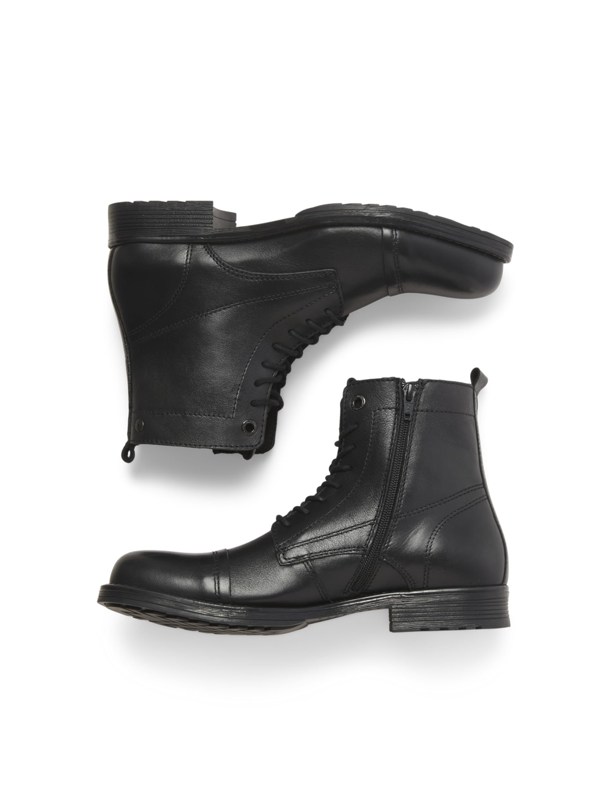 JACK & JONES Jfwshaun - Stivale In Pelle Stivaletti stringatiUomo