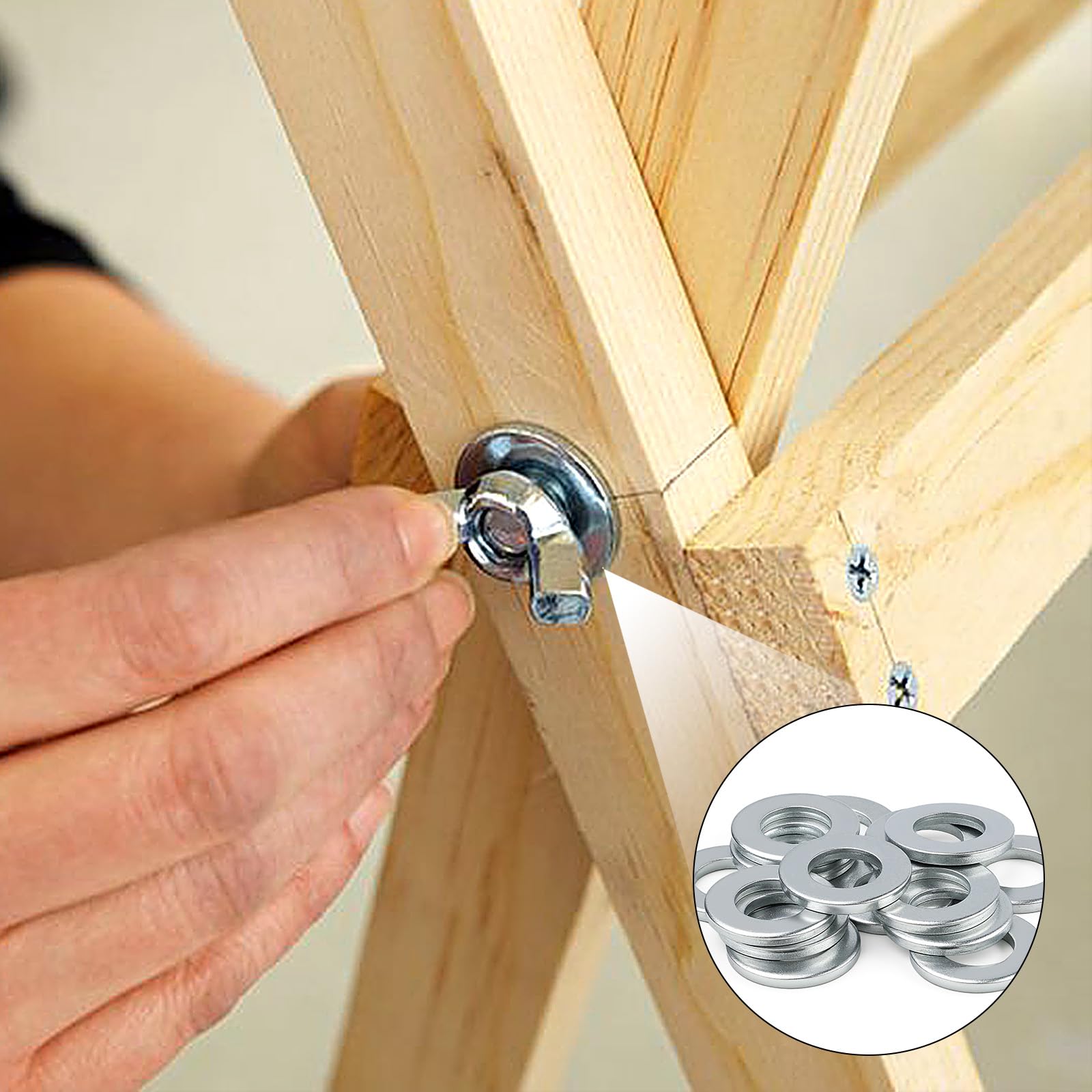 DKBT Rondelles Metal 60 Pièces M4 Rondelle Inox M4 X 12mm Rondelle Plate en 304 Acier Inoxydable pour L'étanchéité des Vis et écrous DKBT Rondelles Metal 60 Pièces M4 Rondelle Inox M4 X 12mm Rondelle Plate en 304 Acier Inoxydable pour L'étanchéité des Vis et écrous