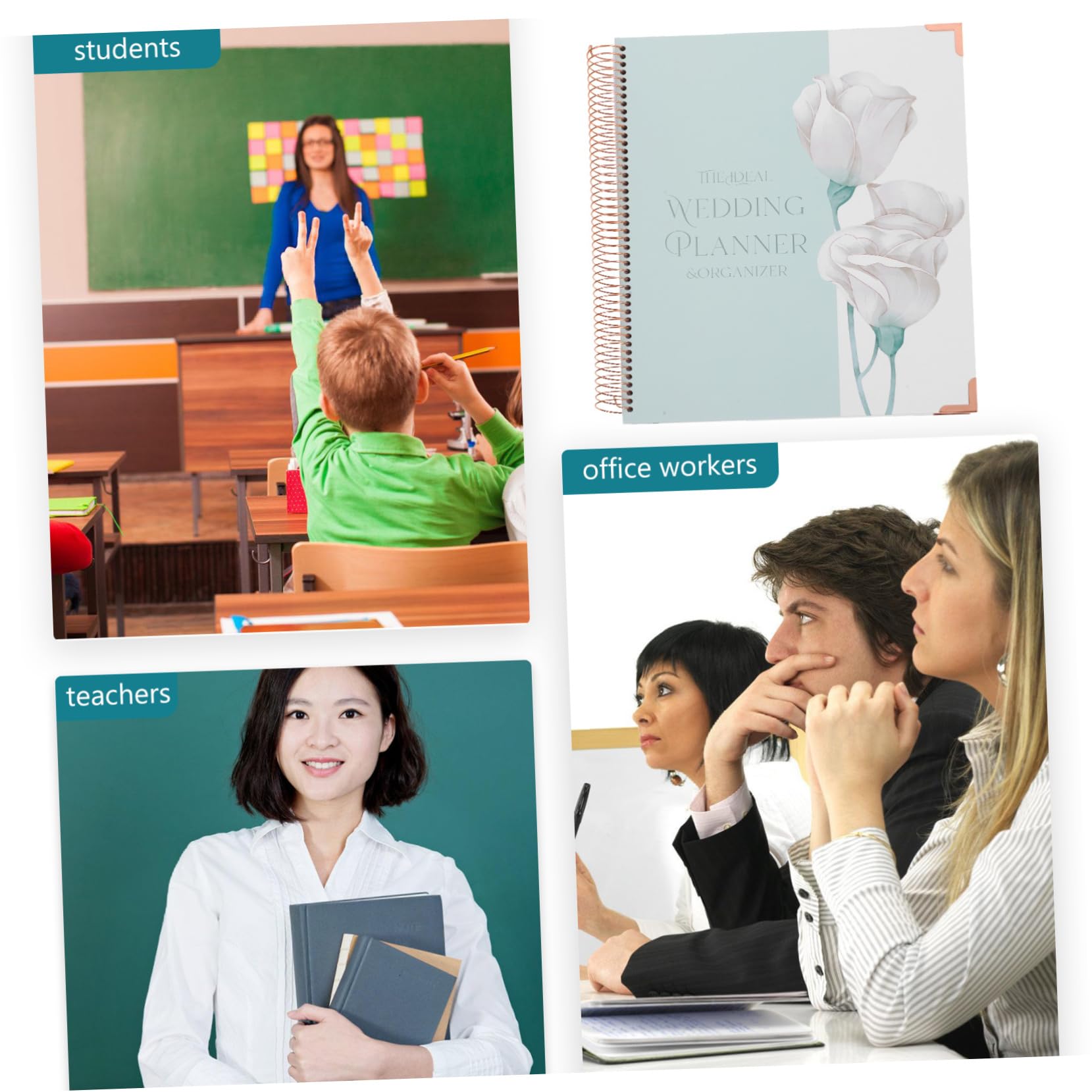 SEWACC Hochzeitsplaner Buch Für Bräute Detaillierte Planung Budget-tool Und Für Großen Tag Engagement-planung Und Zeitplan Stressreduzierung