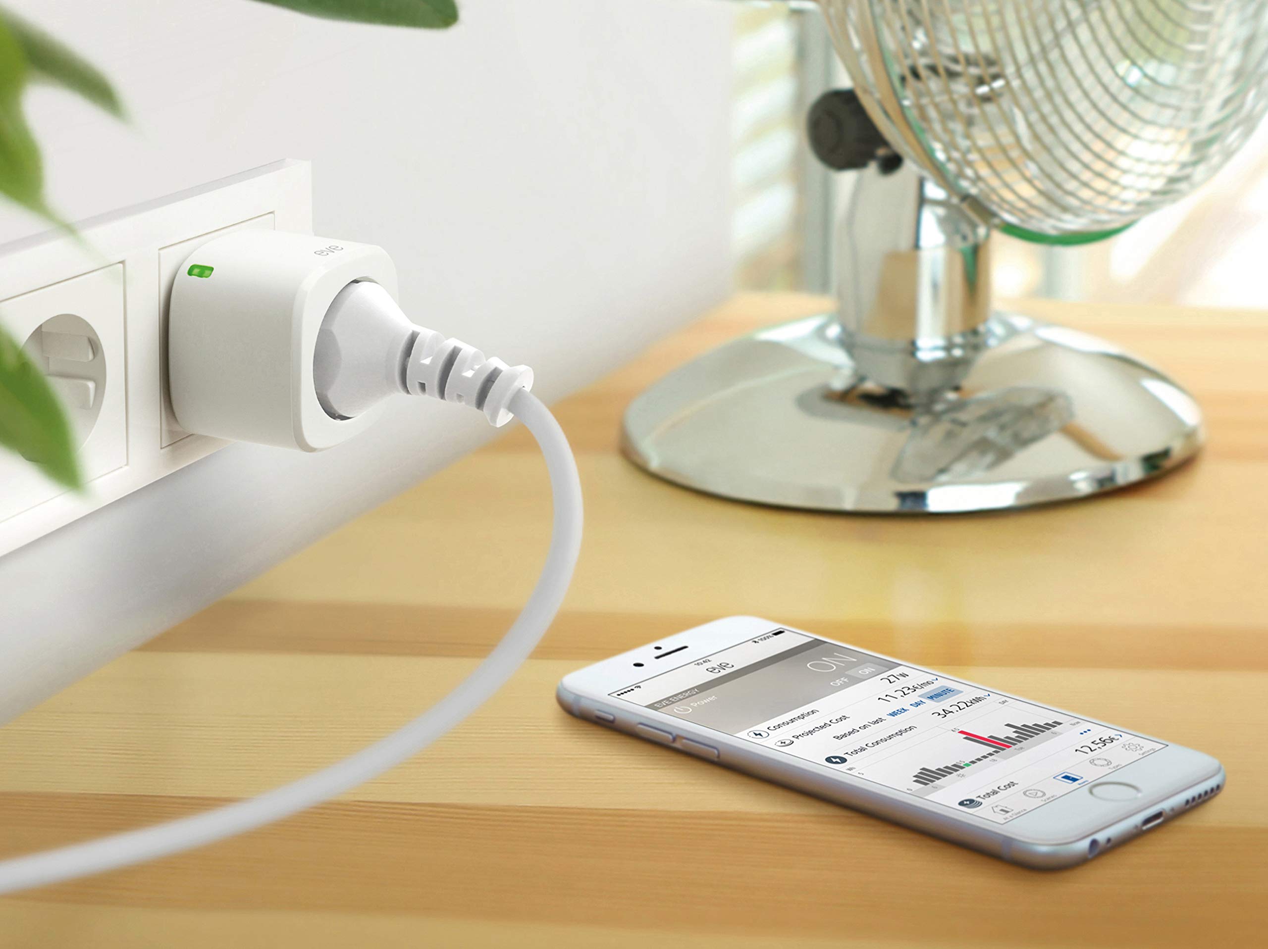 EVE Energy Interruttore e Misuratore di Energia Wireless con Bluetooth Low Energy
