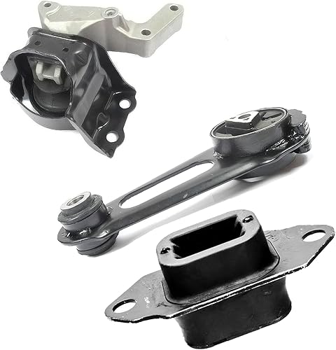 Compatible con Nissan 12-20 March Micra V-Drive Versa 1.6L Motor y juego de montaje de transmisión 3 piezas A4361 A7368 A7369 2012 2013 2014 2015