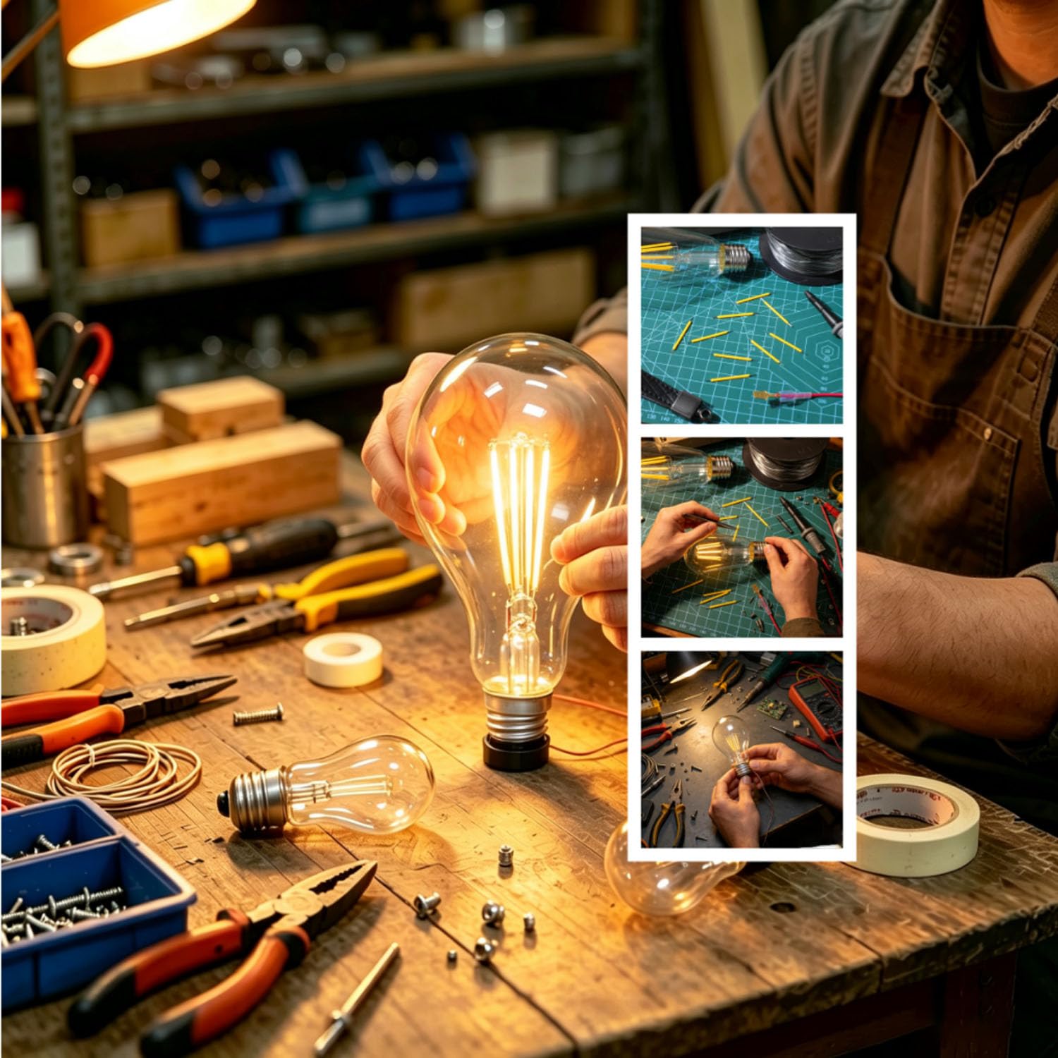 lLED Filament Ersatzteile Edison Glühbirne DC 3V starres Keramik LED Filament Flexible Lampenteile 100PCS/54mmGrün