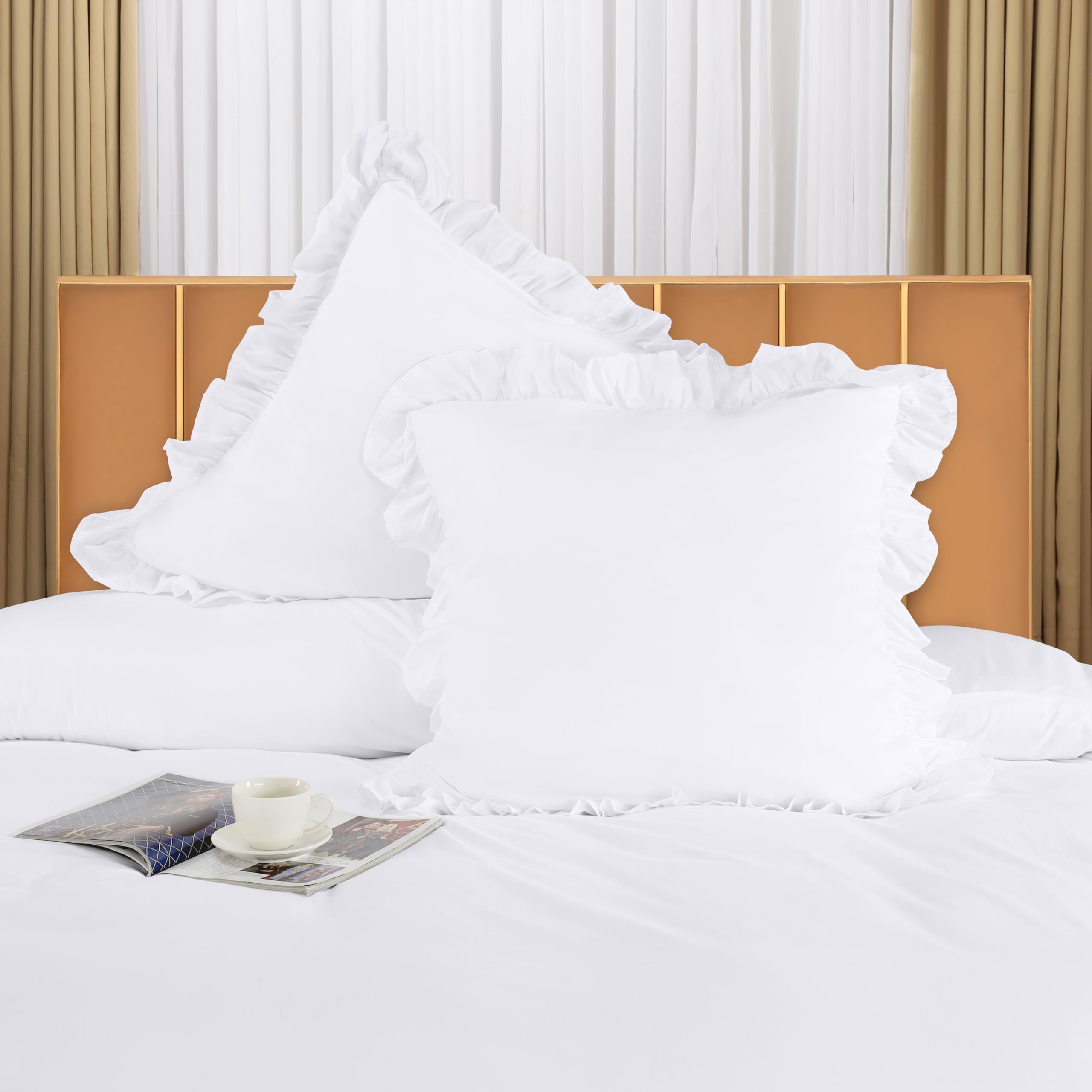 Utopia Bedding Funda Nordica Cama (Blanco, Cama 150-240x220cm + 2 x Fundas Almohada 65x65cm)