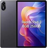 Xiaomi Redmi Pad 2 apenas WiFi (sem chamadas ou texto) 27.9 cm 2.5K Octa Core 4 alto-falantes ROM global 9000mAh Bluetooth 5.3 8MP modelo 25040RP0AL (cinza grafite, 256 GB + 8 GB)
