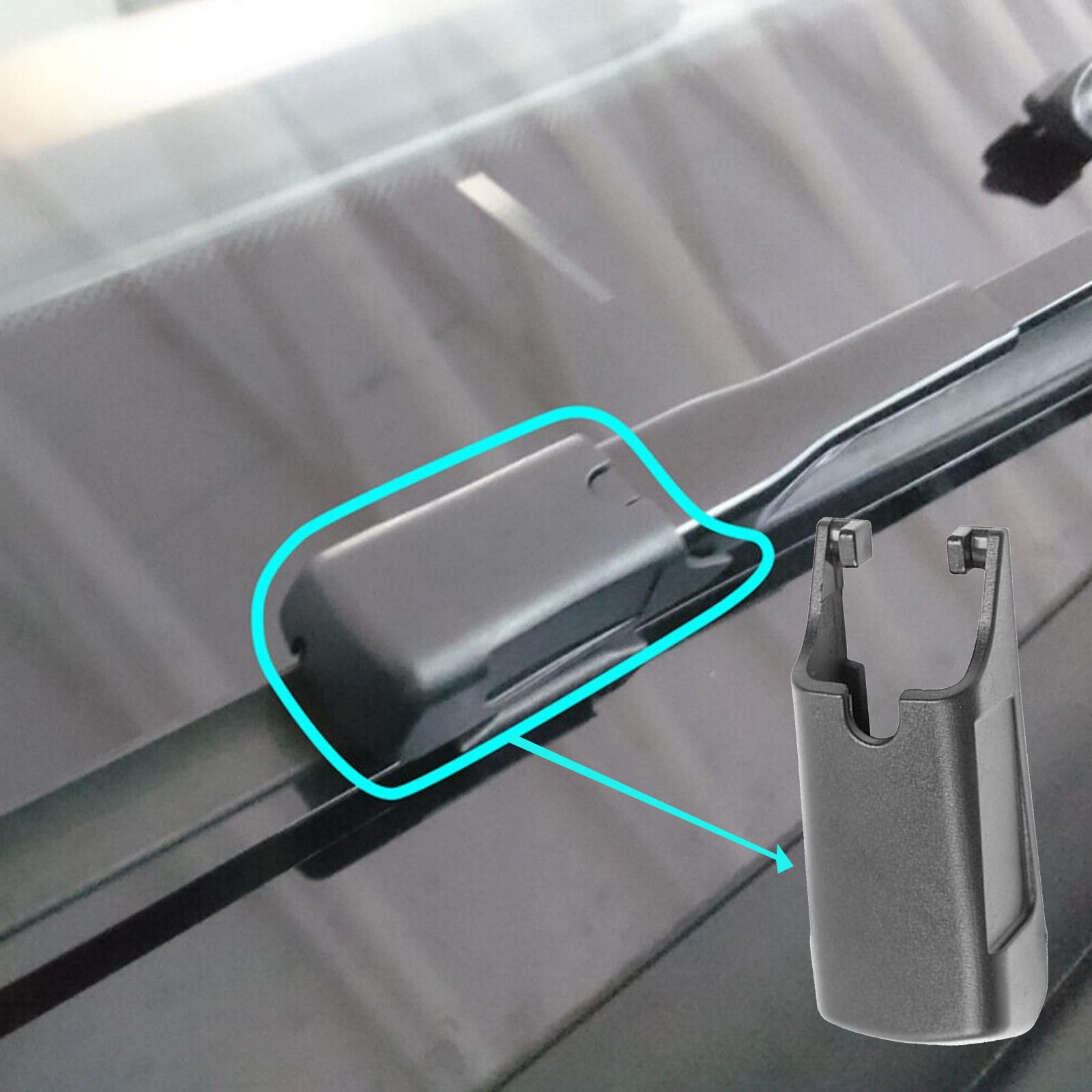 Copribraccio Tergicristallo Per Mercedes - 2 Pezzi, Compatibile Con Classe A, B, C, E, W176, W205 - Foto 13