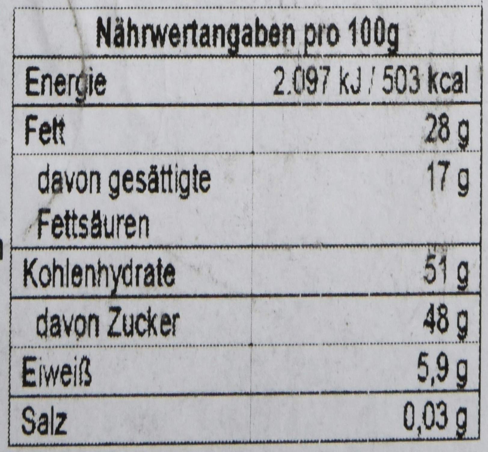 Dr. Oetker Professional Mocca-Bohnen aus Zartbitter-Mocca-Schokolade, 1er Pack (1 x 1 kg)
