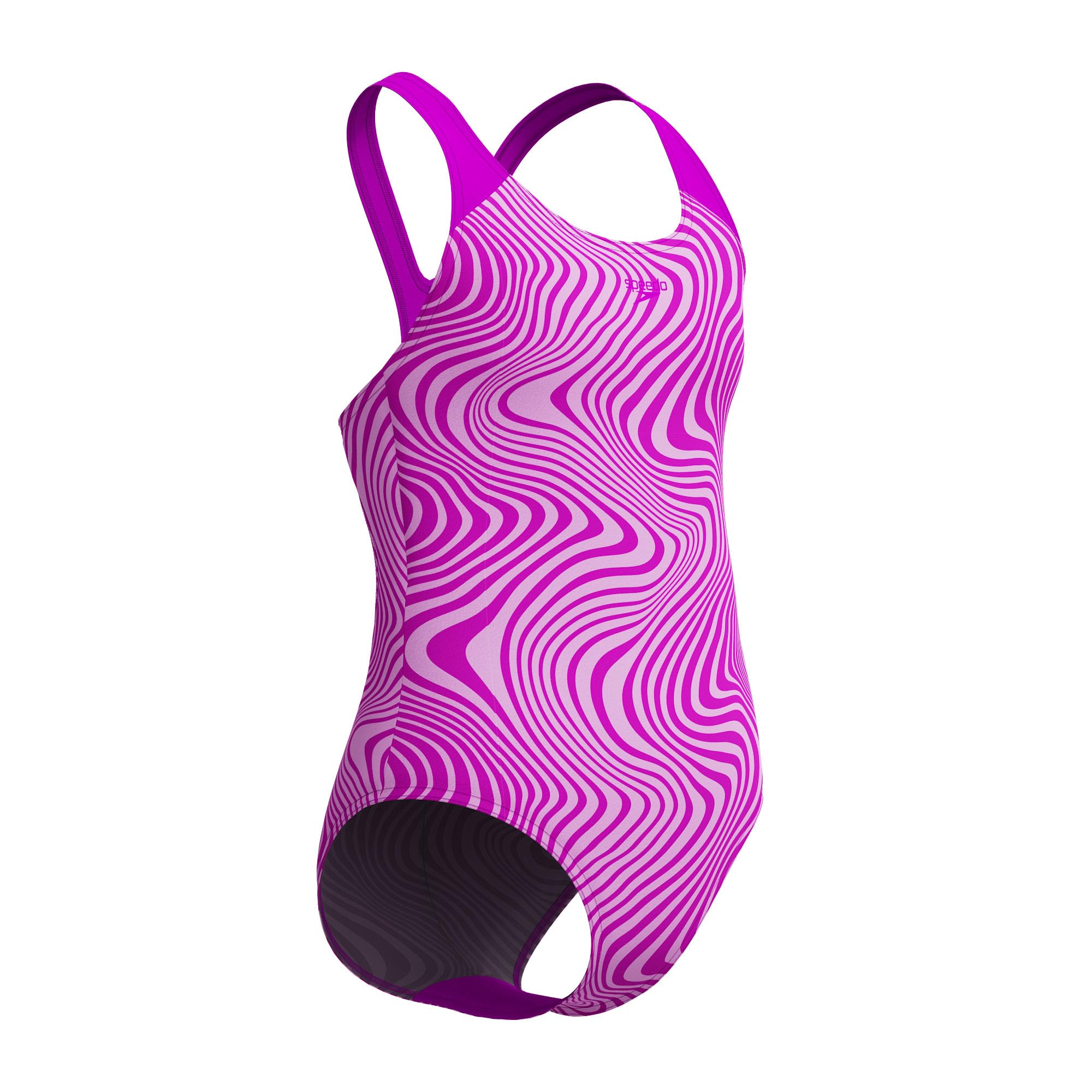 Speedo Digital Allover Splashback Swimsuit 13-14 Years