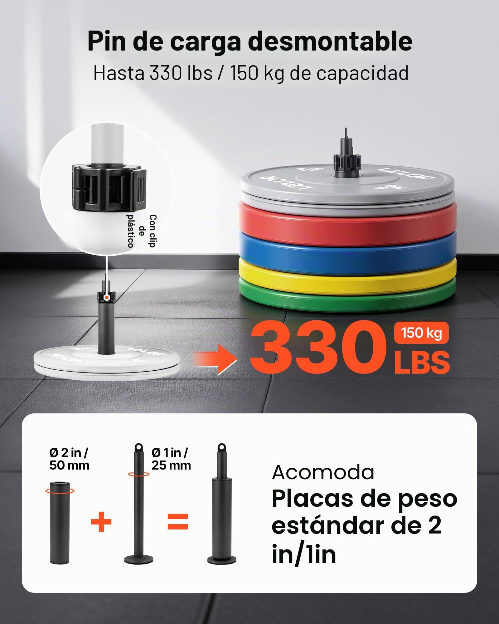 VEVOR Accesorios de tracción LAT, barra en T de remo para máquina de cable, barra en V, barra de tríceps, agarre de mango recubierto de goma, entrenamiento de fuerza de espalda, barra de tracción de