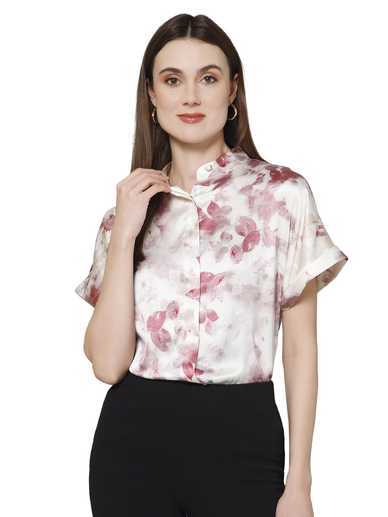 Women's Floral Regular Fit Shirt-image-21
