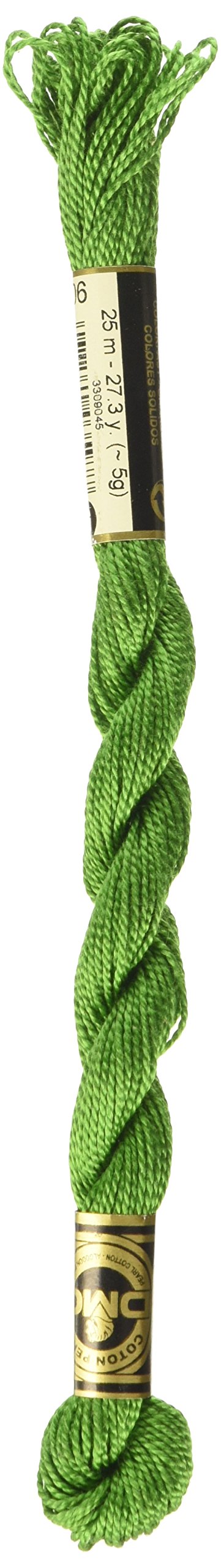 DMC 115 5-905 Pearl Cotton Thread, Dark Parrot Green, Size 5