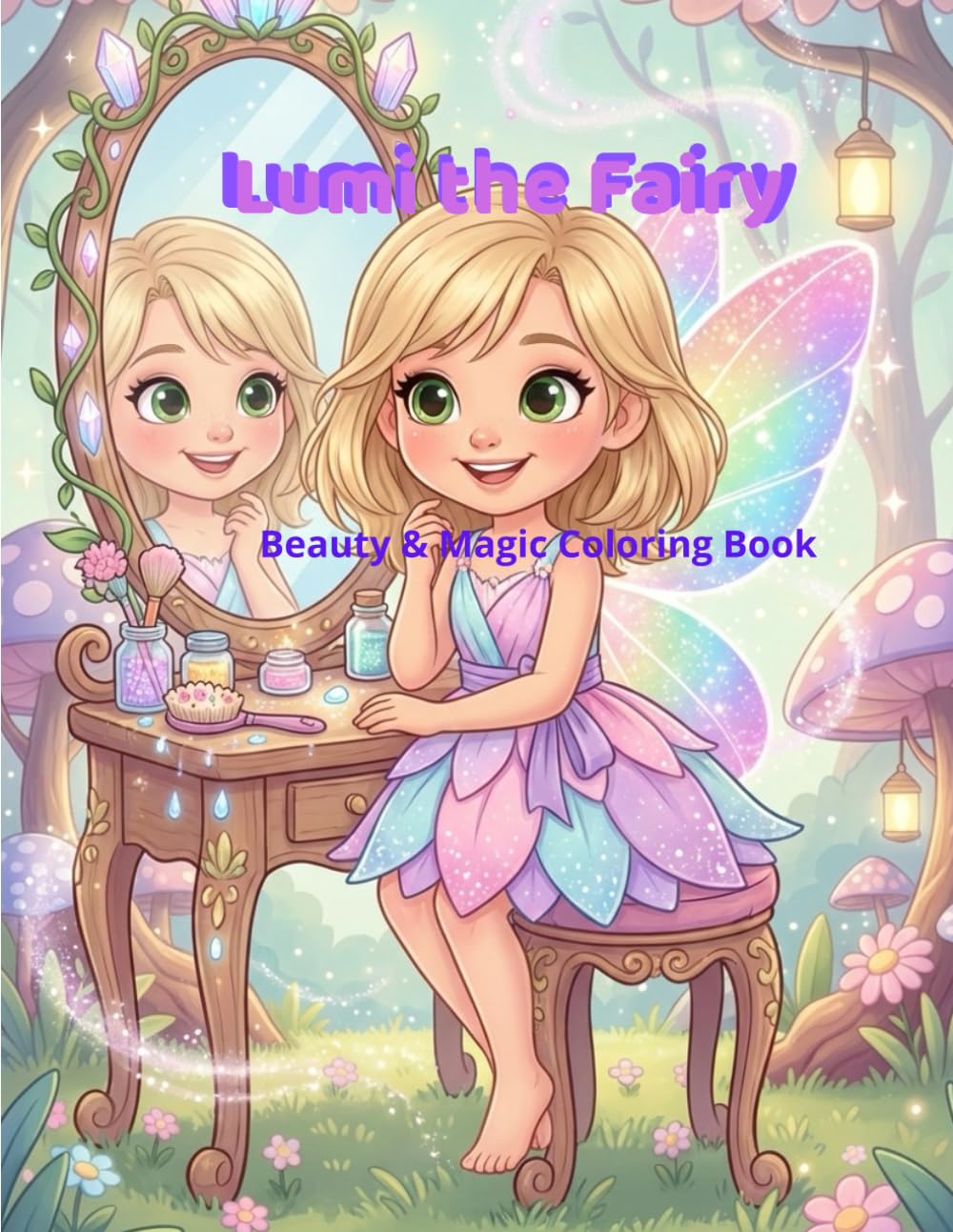 Lumi the Fairy – Beauty & Magic Coloring Book: A Cute Fairy Coloring Book for Kids (Fairy Lumi Coloring Book Series)