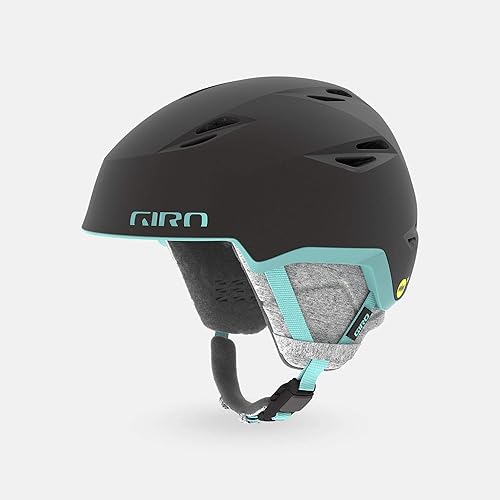 Vista 25 de Giro Casco de nieve esférico Envi 2022 Erizo mate/Calle Rosa