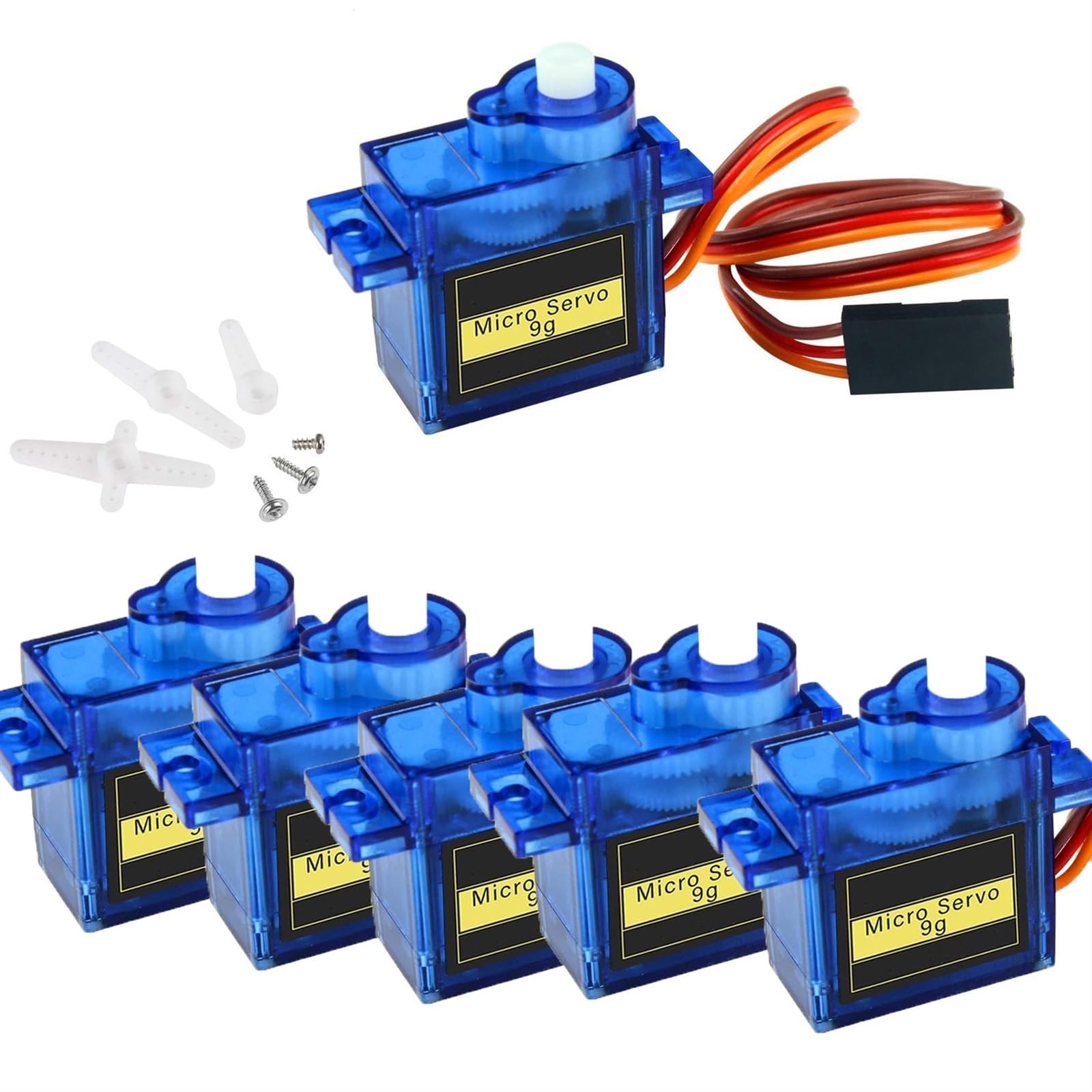 Servo SG90 9g pour Modèle d'Avion à Voilure Fixe et Hélicoptère 450