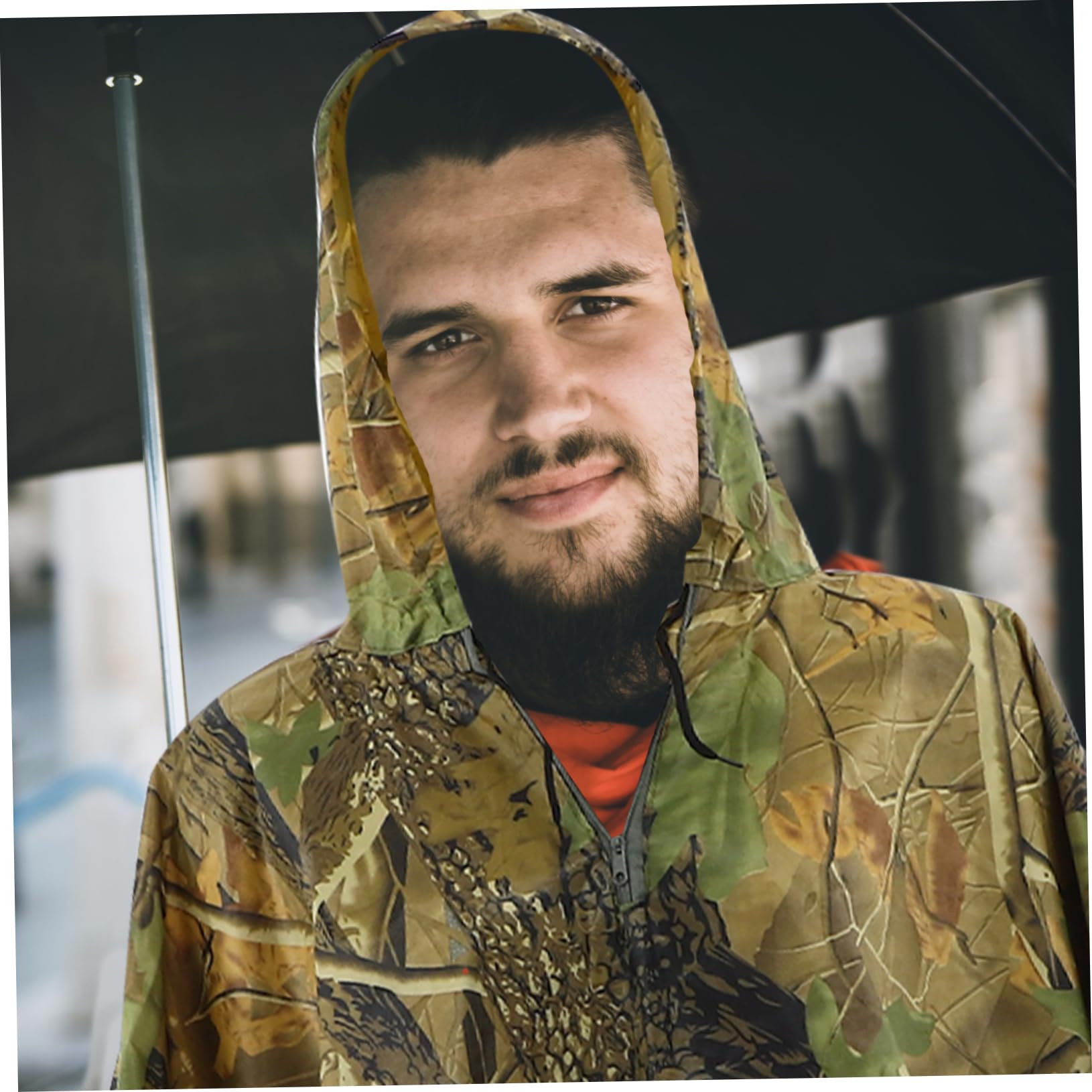 FOMIYES Poncho de Pluie Accessoire Pluie Décorative Poncho Militaire Résistant à L'usure Polyester et Pvc Rapide Séchage pour Activités en Plein Air