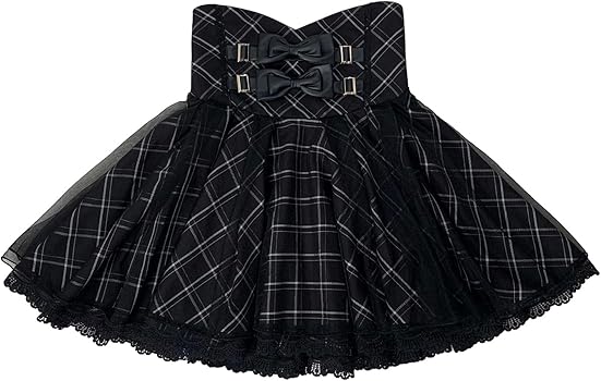 Amazon.co.jp: [SOUKOUYO] 地雷系 レディース ブラウス スカート 2点