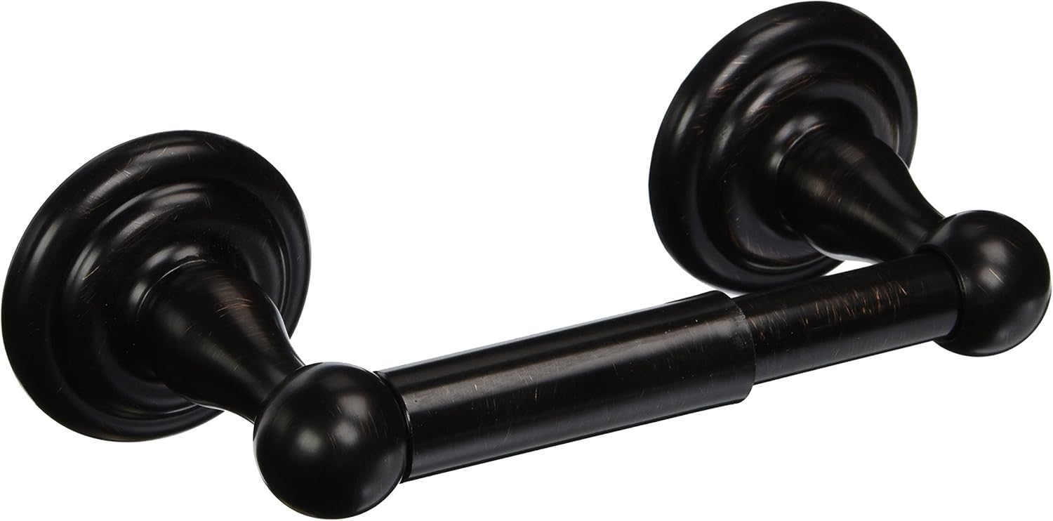 Franklin Brass 127681 Jamestown Bath Hardware Accessory Toilet Paper Holder, Venetian Bronze