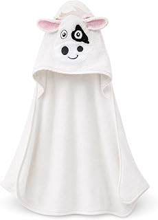 Bath Towel Gift Infant Baby Bath Towel Terry Minky Mooh Baby Towel Hooded Organic Cotton KBA Hooded Towel Baby Towel