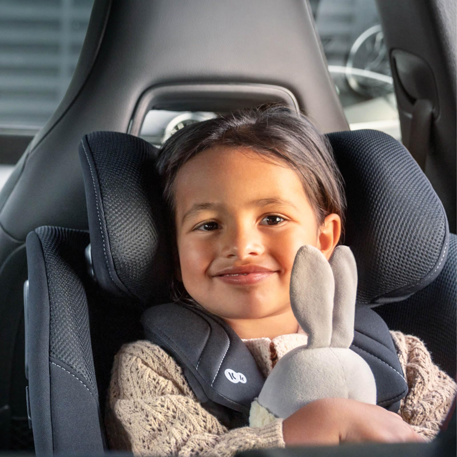 Kinderkraft I-GUARD PRO i-Size, siège auto rotatif 360°, 61–105 cm, ISOFIX, jambe de support, harnais 5 points, H-GUARD, SPS+, Noir