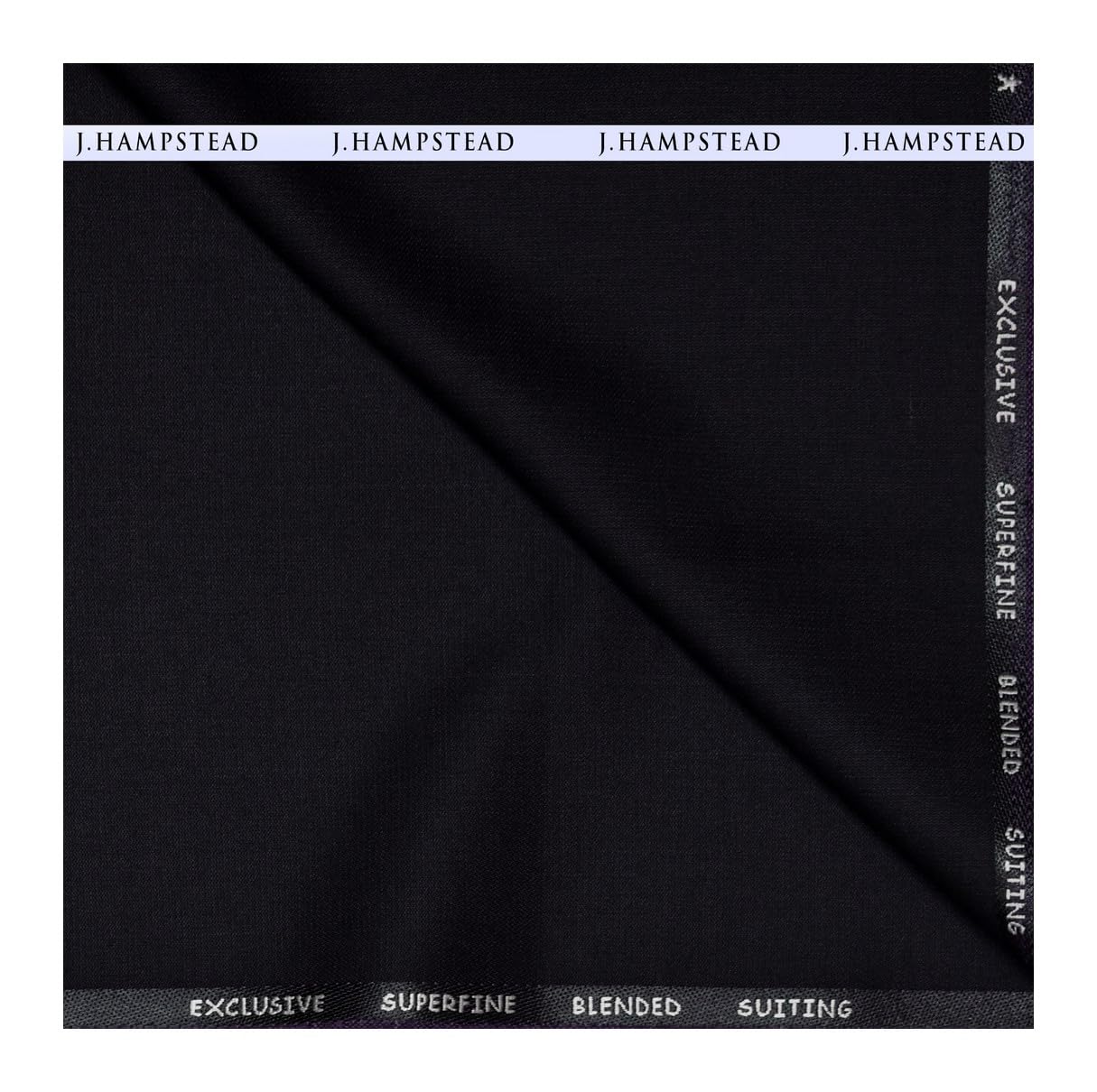 J HAMPSTEAD WINE TERRON RAYON PLAIN UNSTITCHED SUIT FABRIC-3MTS / VV7245-picture-26