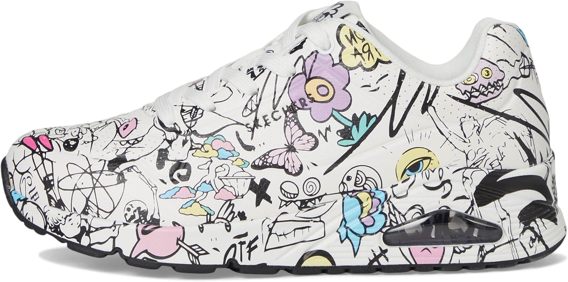 Amazon.com | Skechers Street Womens,UNO - Process Sketch,WMLT,5 M
