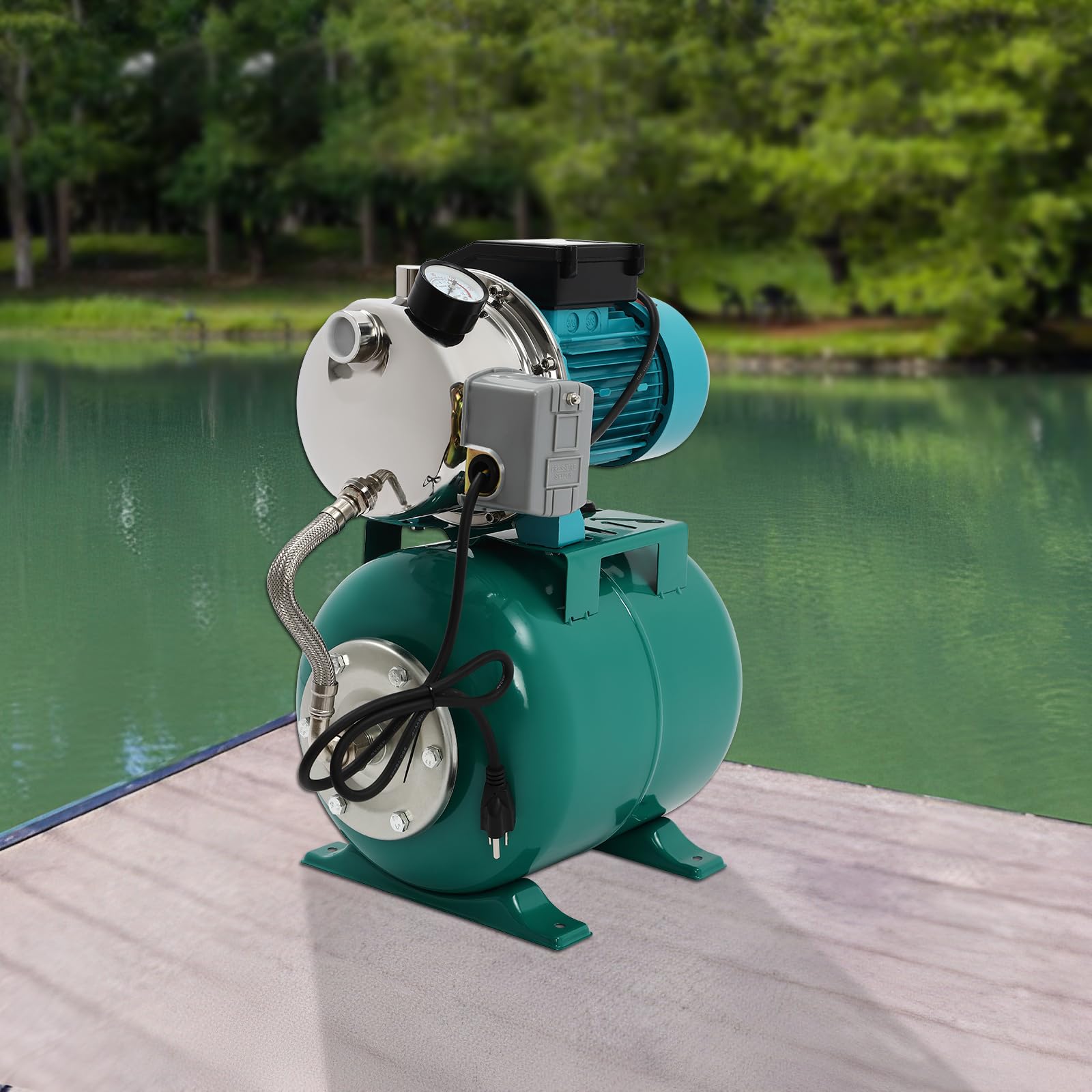 Dayton Liquid Operated Maintenance-Free Jet Pump, 1/2
