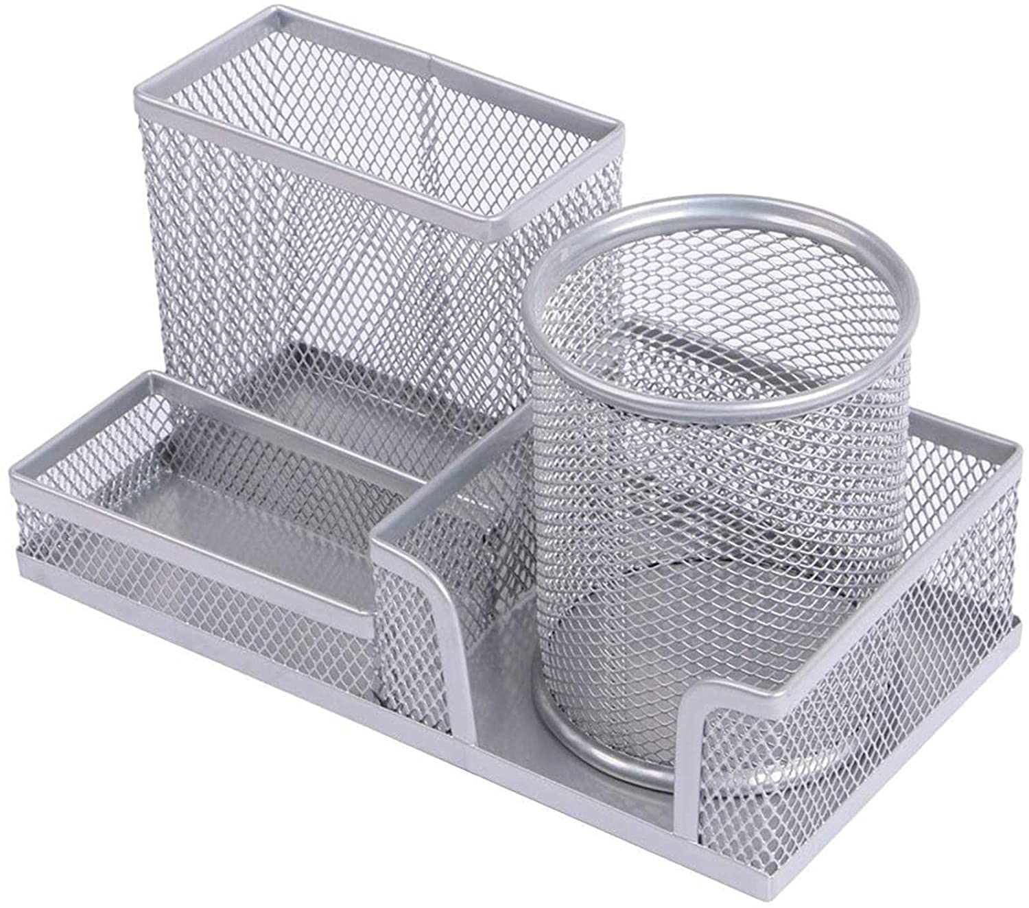 Amazon.co.jp: ペン立て ペンスタンド メッシュワイヤーマルチ機能