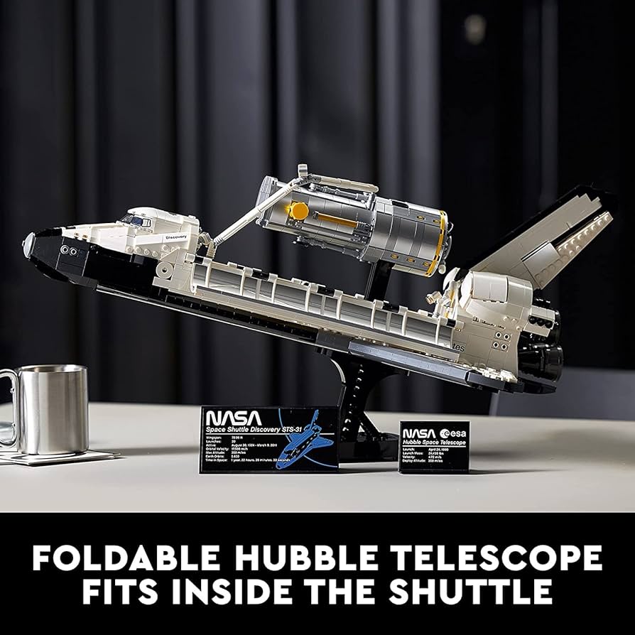 レゴ アイコン NASA スペースシャトル ディスカバリー号 10283 Amazon.com: LEGO Icons NASA Space Shuttle Discovery 10283