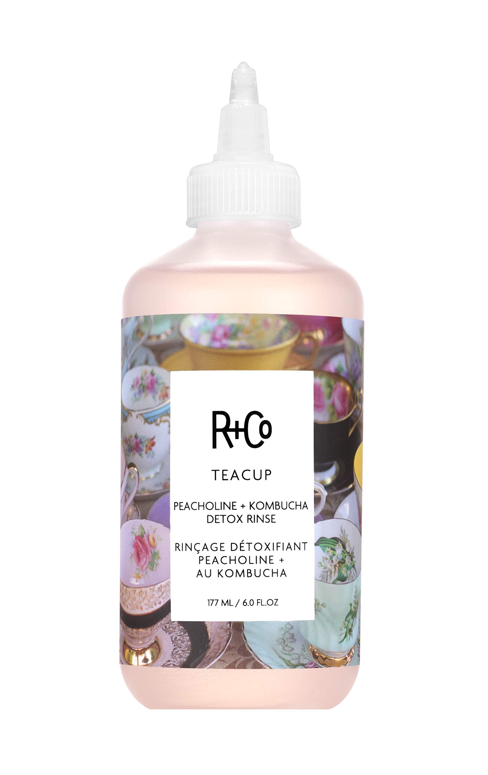R+CoTeacup Peacholine + Kombucha Detox Rinse, 6 fl. oz.