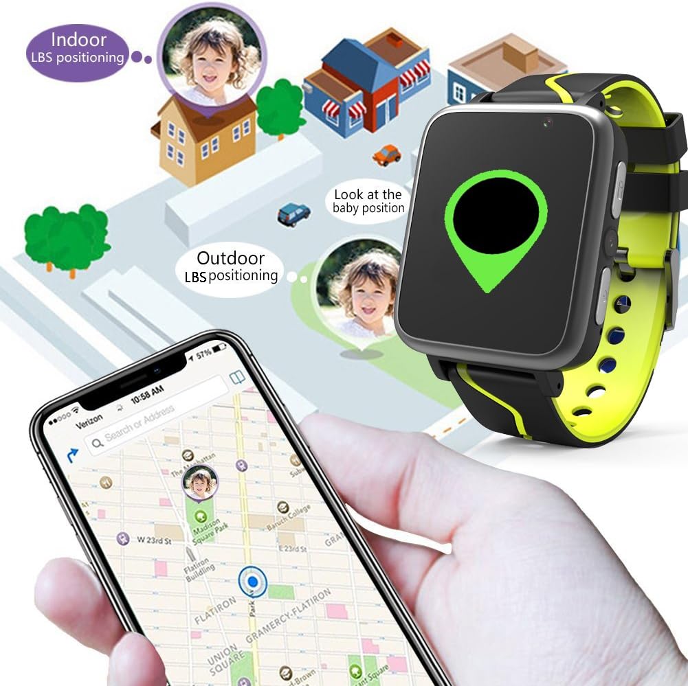 Orologio Telefono Musica Bambini - Lettore MP3 Smartwatch Phone con LBS Tracker SOS Fotocamera Chat Vocale Torcia Pedometro per Regalo Ragazzo Ragazza 4-15 Compatibile con iOS/Android,Rosa/Porpora Orologio Telefono Musica Bambini - Lettore MP3 Smartwatch Phone con LBS Tracker SOS Fotocamera Chat Vocale Torcia Pedometro per Regalo Ragazzo Ragazza 4-15 Compatibile con iOS/Android,Rosa/Porpora