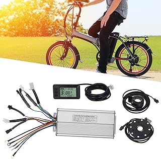 Electric Bike Motor Controller Kit,30a Sine Wave Controller LCD7U Display Meter Fingure Throttle Kit for 48V1000W 1500W Motor