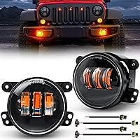 Vista 1 de Nilight Conjunto de Luces LED de Niebla de 4 Pulgadas Compatible con 2007 2008 2009 2010 2011 2012 2013 2014 2015 2016 2017 2018 Jeep Wrangler JK
