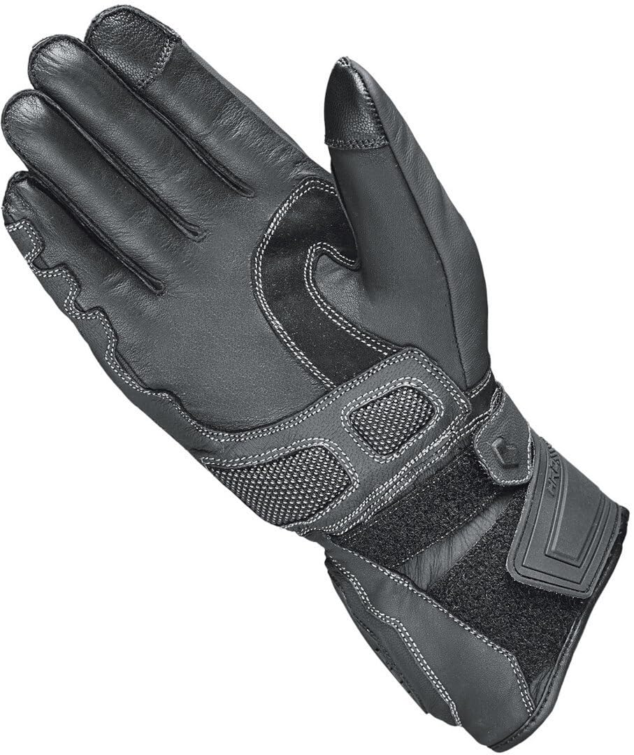 Held Revel 3.0 Lederhandschuh lang – Motorrad Schutz – Ziegenleder – Schwarz