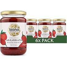 Biona Organic Arrabbiata Pasta Sauce 350g, Pack of 6