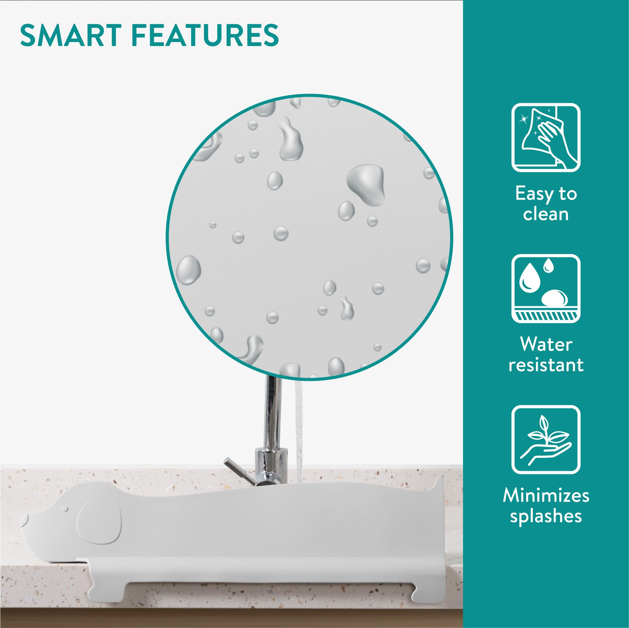 Protège-Éclaboussures D'Évier,Protecteur De Comptoir En