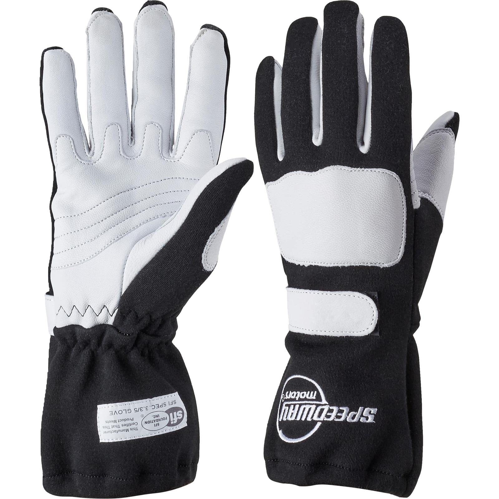 Amazon.com: Speedway Motors Black Nomex Racing Gloves-Double
