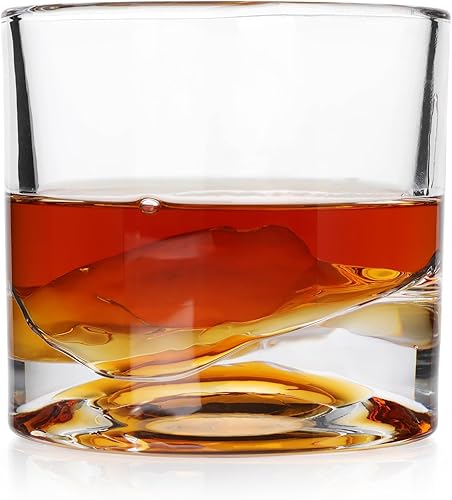 Miniatura 114 de LIITON - Juego de 4 vasos para whisky Gran Canyon: Vaso de whisky pesado de estilo clásico Everest